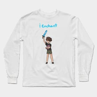 iEnchant - Impulse's Hermitcraft Season 9 Long Sleeve T-Shirt